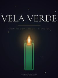 Vela verde encendida: significado, usos y rituales de prosperidad y sanación